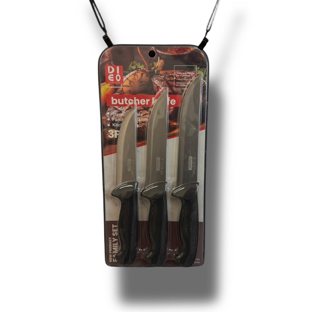 WN BUTCHER KNIVES SET